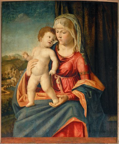 Jomfru og barn ... af Giovanni Battista Cima da Conegliano