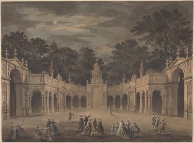 Udkast til illuminationer for at fejre kong George III