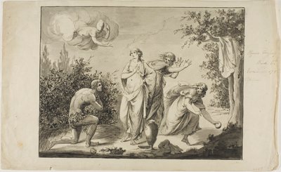 Ulysses og Nausicaa af Giovanni Battista Cipriani