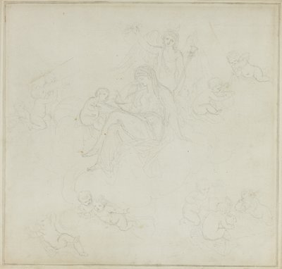 Venus med putti af Giovanni Battista Cipriani