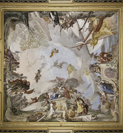 Iphigenia-offeret af Giovanni Battista Crosato