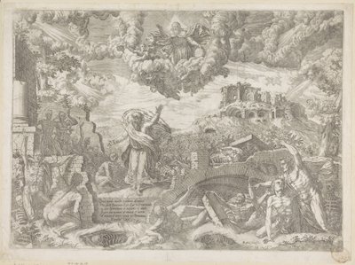 Ezekiels syn af Giovanni Battista Fontana
