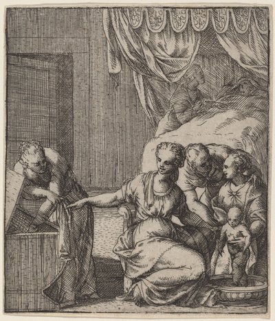 Jomfruens fødsel af Giovanni Battista Fontana
