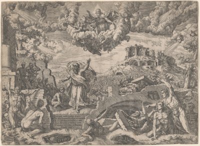 Ezekiels syn af Giovanni Battista Fontana