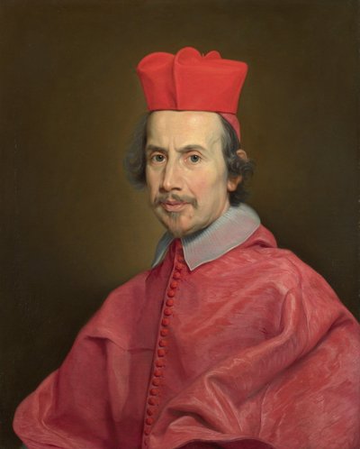 Portræt af kardinal Marco Gallo af Giovanni Battista Gaulli