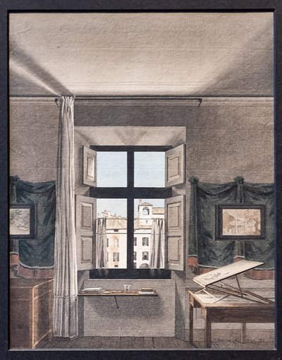 Malerens atelier i Parma af Giovanni Battista Gubernatis