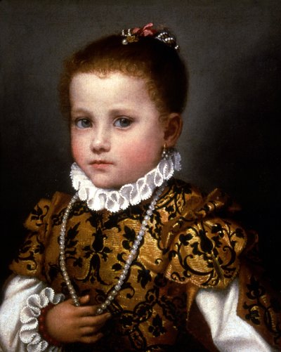 Lille pige fra huset Redetti af Giovanni Battista Moroni