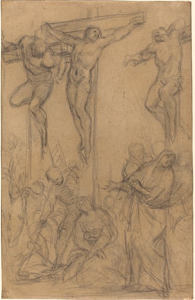 Korsfæstelsen af Giovanni Battista Naldini