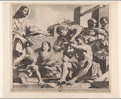 Opdragelse af Lazarus af Giovanni Battista Pasqualini