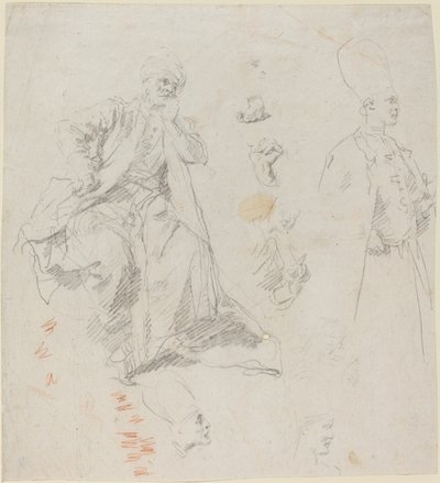 Kalif Aladin og hans rådgivere af Giovanni Battista Piazzetta