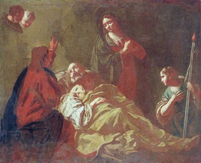 Sankt Josefs død, c.1740 af Giovanni Battista Piazzetta