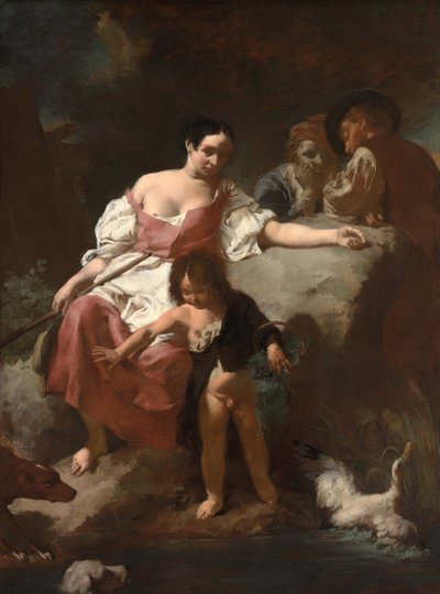 Pastoral Scene, 1740. af Giovanni Battista Piazzetta
