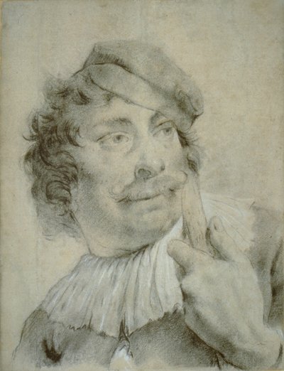 Portræt af en gondolier af Giovanni Battista Piazzetta