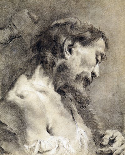 Saint-Simon, af Giovanni Battista Piazzetta