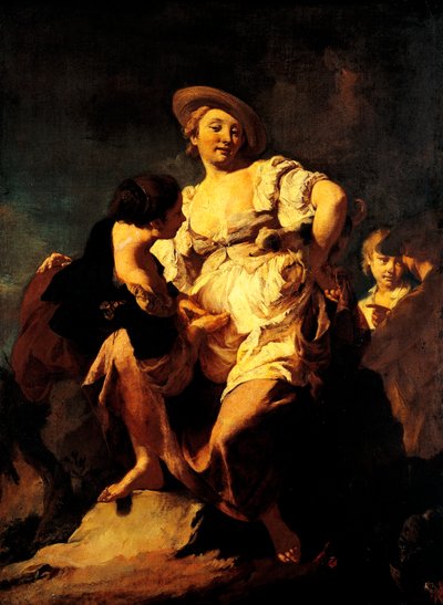 Den spåmand af Giovanni Battista Piazzetta