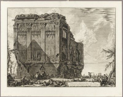 Det gamle tempel, der almindeligvis kaldes Sundhedens Tempel på Via d