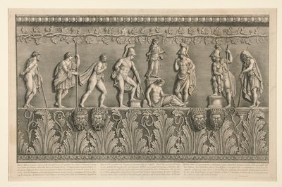 Lav Relief, som af Giovanni-Battista Piranesi