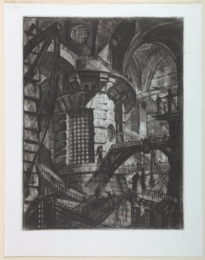 Fængselsserien, tavle III af Giovanni Battista Piranesi