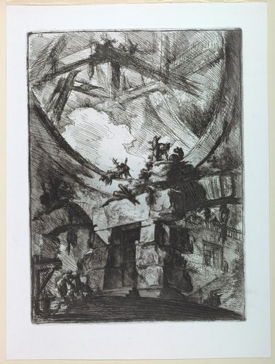 Carceri-serien, plade IX af Giovanni Battista Piranesi