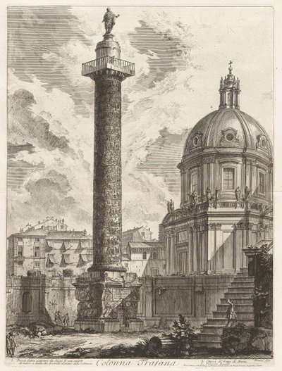Trajans søjle (Trajan af Giovanni-Battista Piranesi