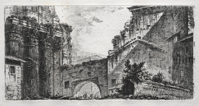 Augustus Forum af Giovanni Battista Piranesi
