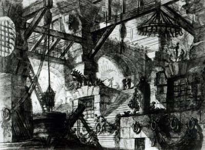 Imaginært fængsel af Giovanni Battista Piranesi