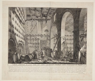 Indvendigt billede af tre store gravkamre, der menes at tilhøre Augustus