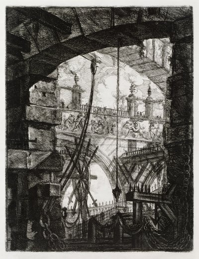 Den store plads af Giovanni Battista Piranesi