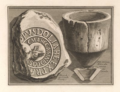 Ruinerne af slottet af Giovanni-Battista Piranesi