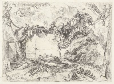 Monumentale Tafel von Giovanni-Battista Piranesi