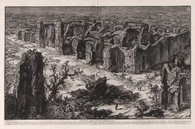 Ruinerne af Antonine Baths [Baths of Caracalla]), fra Vedute di Roma (Udsigt over Rom) af Giovanni-Battista Piranesi