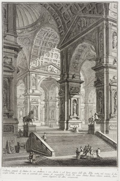 Skulpturgalleri af Giovanni Battista Piranesi