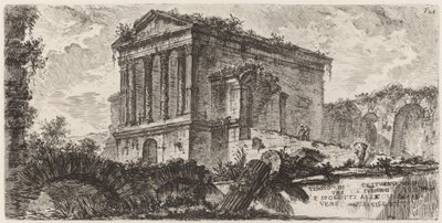 Clitumno-templet mellem Foligno og Spoletti af Giovanni Battista Piranesi