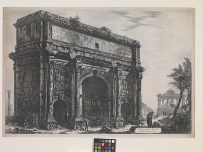 Buen af Septimus Severus (radering) af Giovanni Battista Piranesi