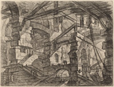 Den gotiske bue af Giovanni Battista Piranesi