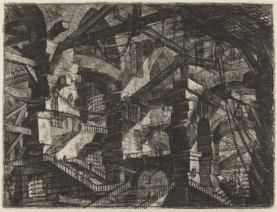 Den gotiske bue af Giovanni Battista Piranesi