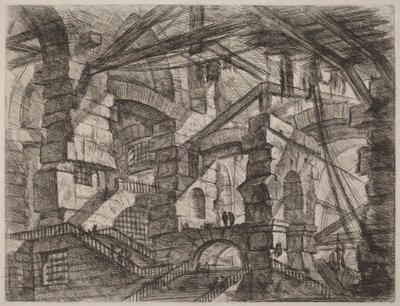 Den gotiske bue af Giovanni Battista Piranesi