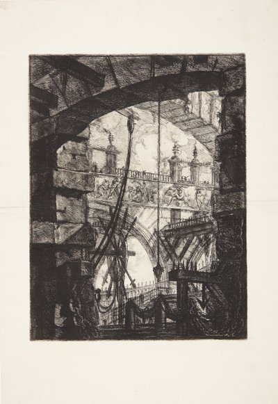 Den Store Piazza af Giovanni Battista Piranesi