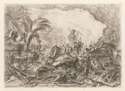 Triumfbuen, fra Grotteschi (Grotesques) af Giovanni Battista Piranesi