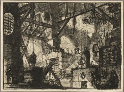 The Well, plade 13 fra Imaginary Prisons af Giovanni Battista Piranesi