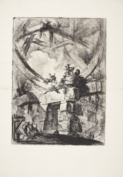 Det gigantiske hjul af Giovanni Battista Piranesi