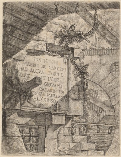 Titelplade af Giovanni Battista Piranesi