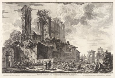 Udsigt over af Giovanni-Battista Piranesi