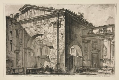 Udsigt over af Giovanni-Battista Piranesi