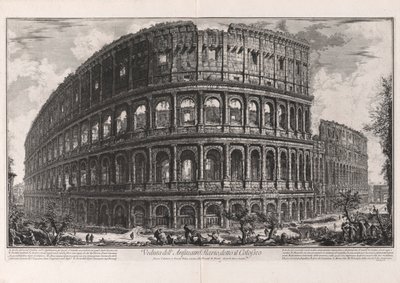 Udsigt over af Giovanni-Battista Piranesi