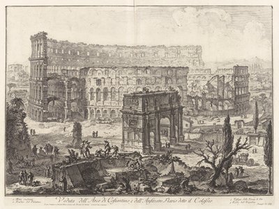 Udsigt over af Giovanni Battista Piranesi