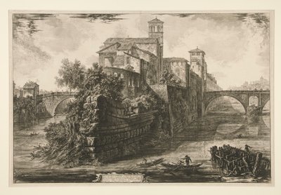 Udsigt over af Giovanni-Battista Piranesi