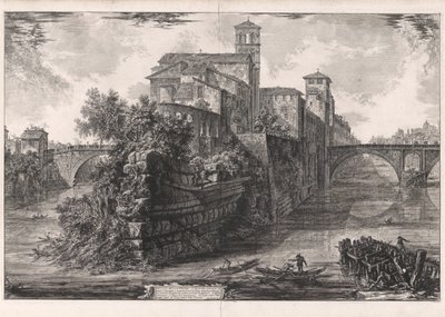 Udsigt over af Giovanni-Battista Piranesi