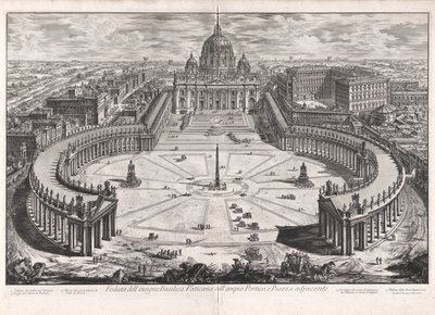 Udsigt over af Giovanni-Battista Piranesi
