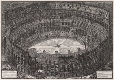 Udsigt over af Giovanni-Battista Piranesi